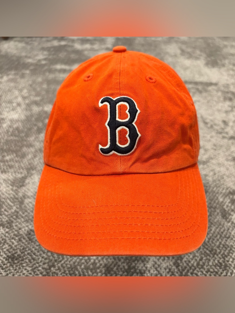 47 Brand Women’s MLB Boston Red Sox Orange Hat OSFA Strapback
